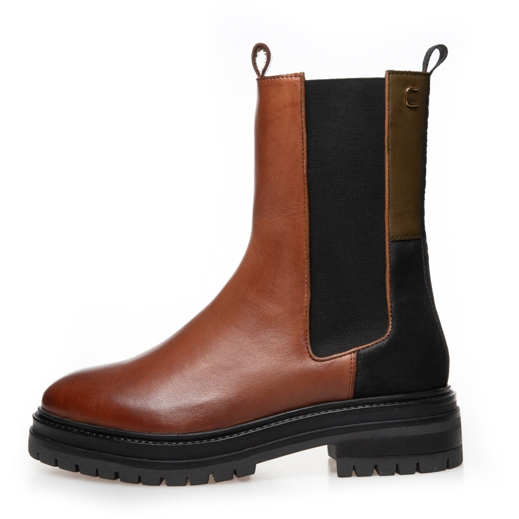 COPENHAGEN SHOES IT'S A KIND OF MAGIC Boots 0231 COGNAC/BLACK/BROWN