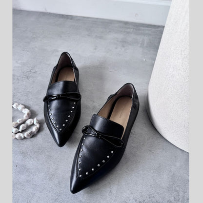 COPENHAGEN SHOES I AM ME - LEATHER Loafers 0001 BLACK