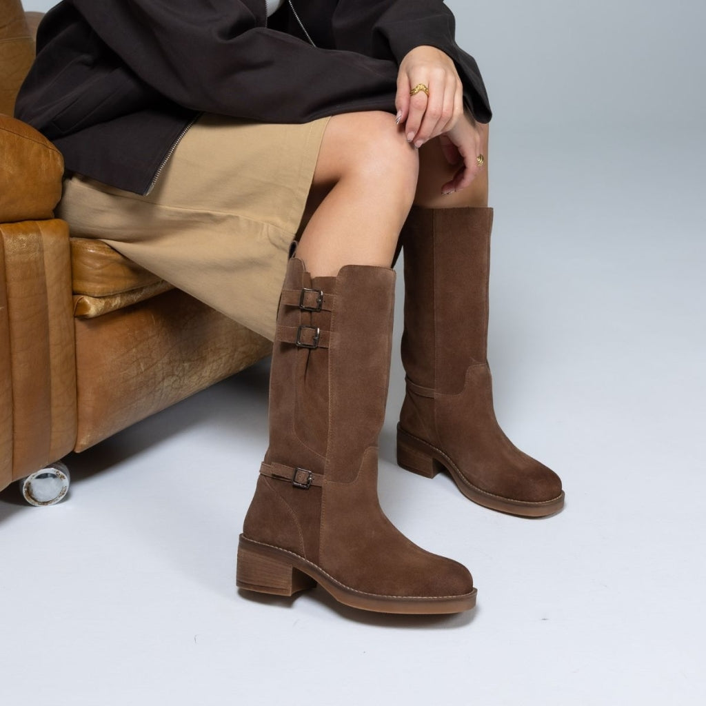 COPENHAGEN SHOES I CARE Long boot 0012 BROWN