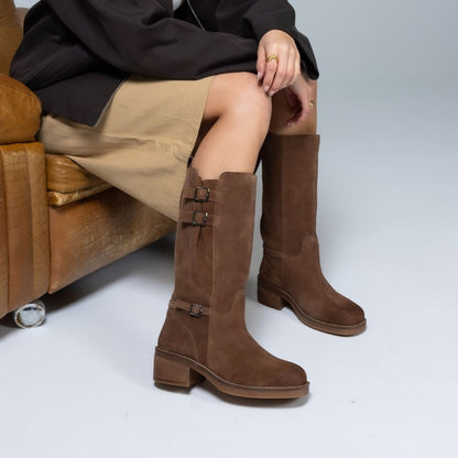 COPENHAGEN SHOES I CARE Long boot 0012 BROWN