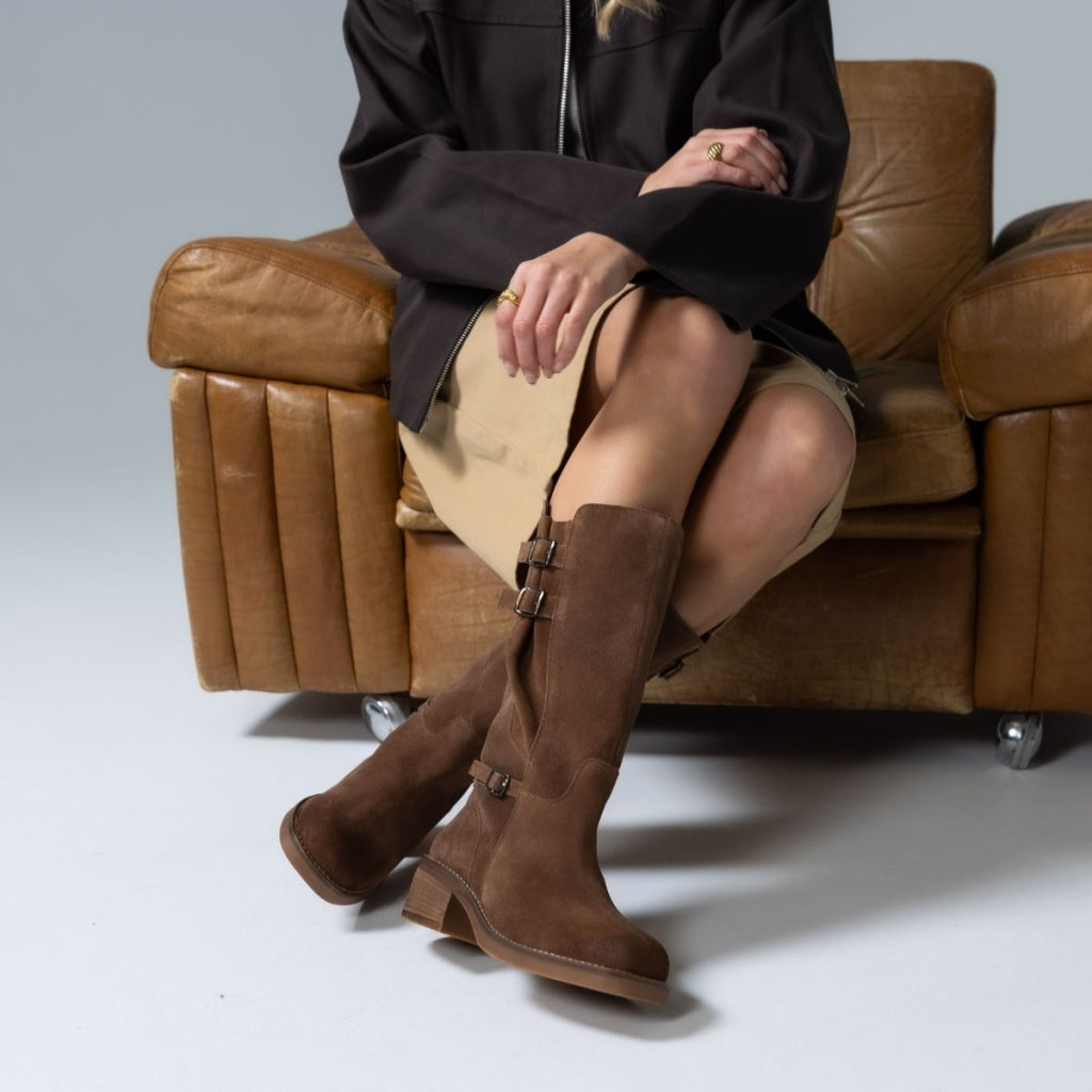 COPENHAGEN SHOES I CARE Long boot 0012 BROWN