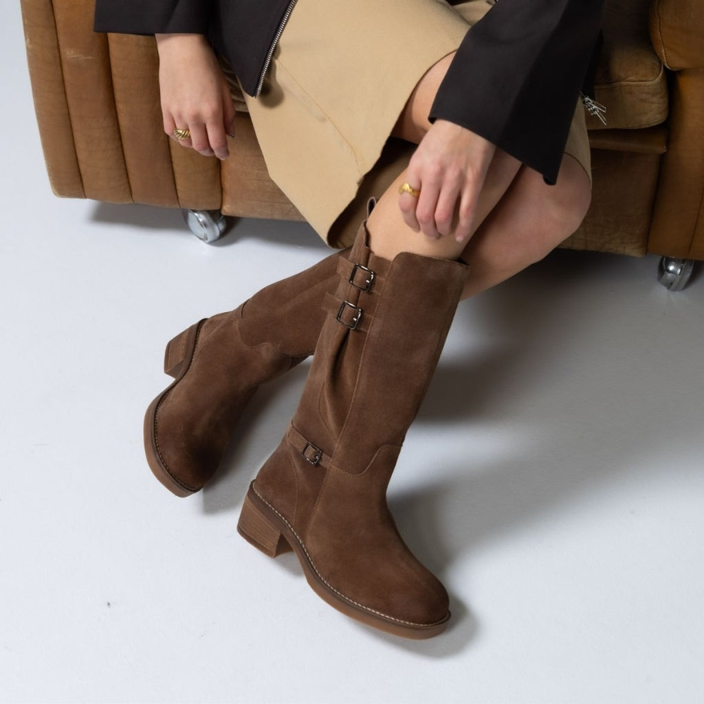 COPENHAGEN SHOES I CARE Long boot 0012 BROWN