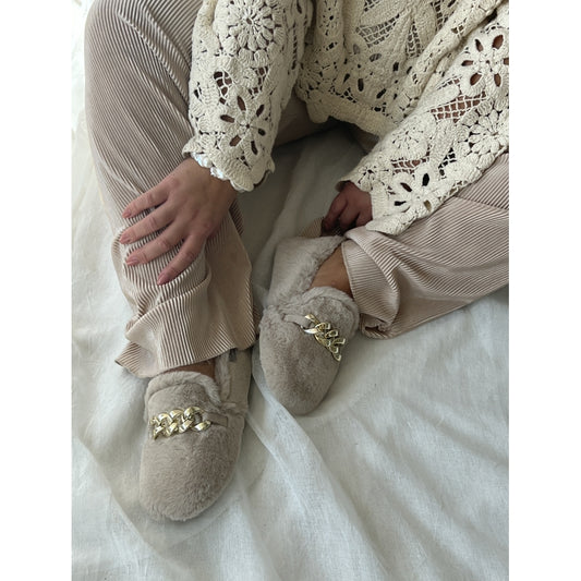 COPENHAGEN SHOES JOY Slippers 0002 BEIGE