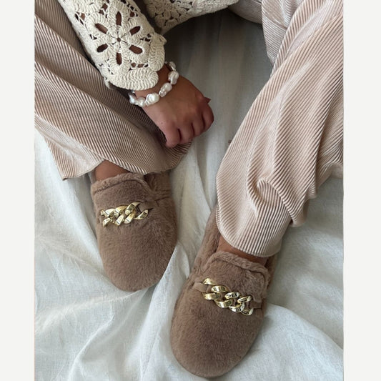 COPENHAGEN SHOES JOY Slippers 0057 TAUPE