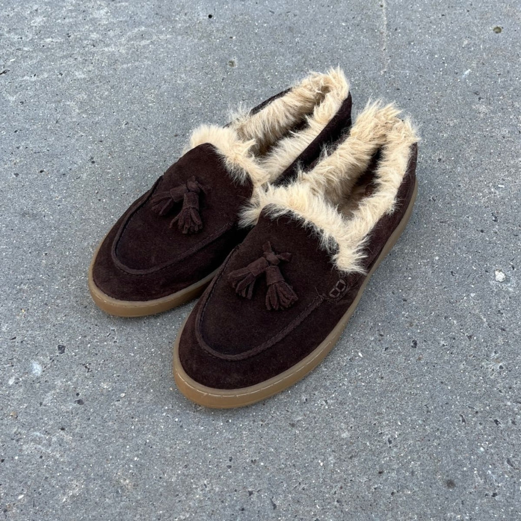 COPENHAGEN SHOES JUST A KISS Loafers 0018 DK BROWN