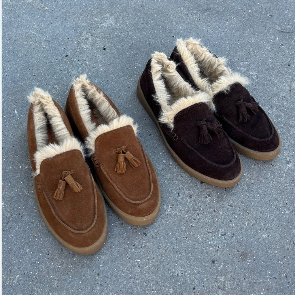 COPENHAGEN SHOES JUST A KISS Loafers 0018 DK BROWN