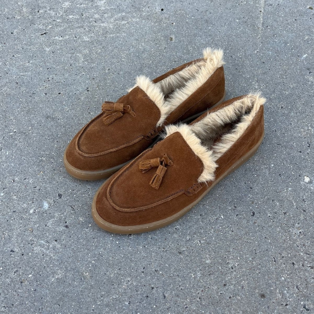 COPENHAGEN SHOES JUST A KISS Loafers 0026 LT. BROWN