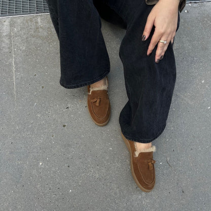 COPENHAGEN SHOES JUST A KISS Loafers 0026 LT. BROWN