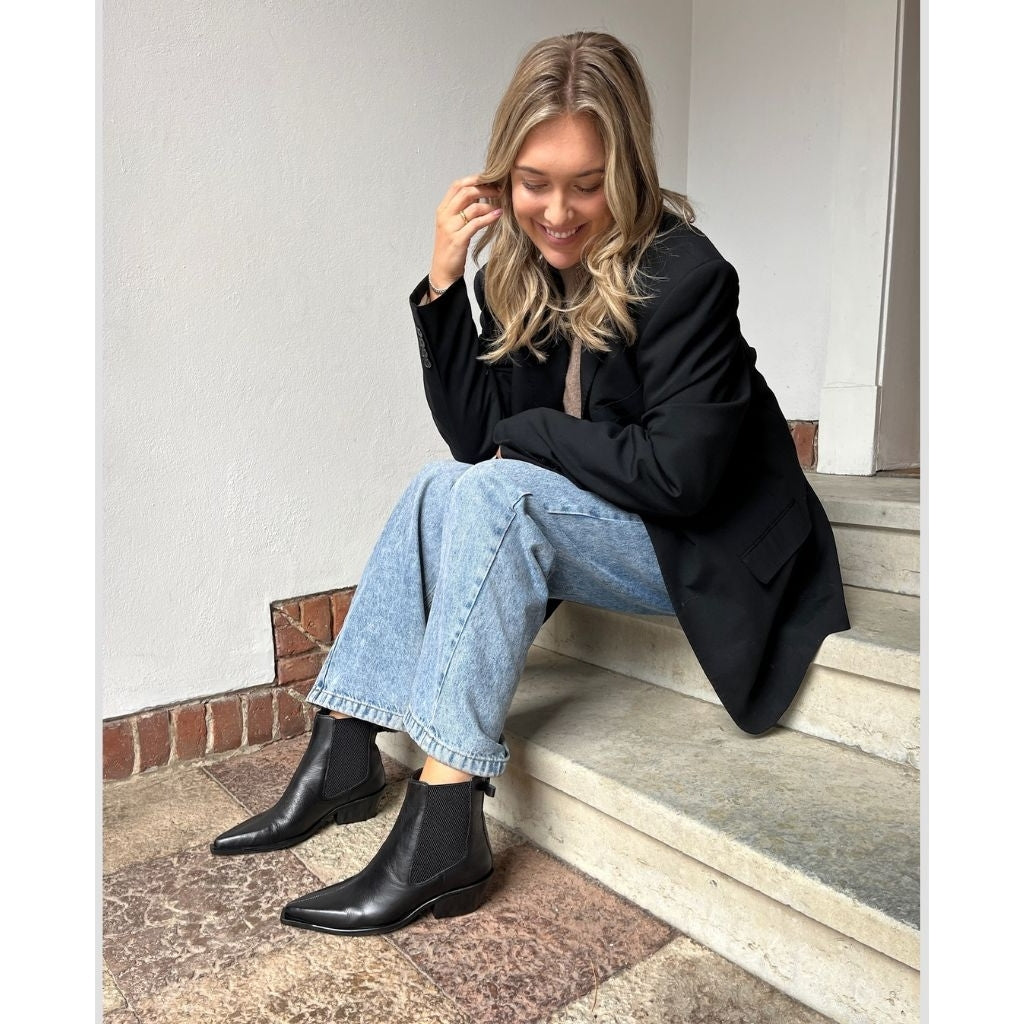 COPENHAGEN SHOES JUST THEN Boots 0001 BLACK