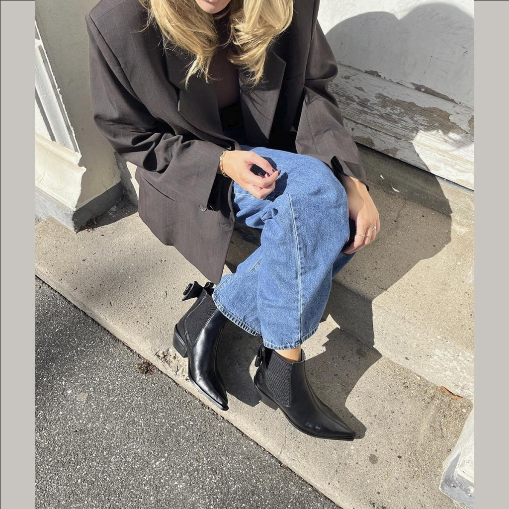 COPENHAGEN SHOES JUST THEN Boots 0001 BLACK