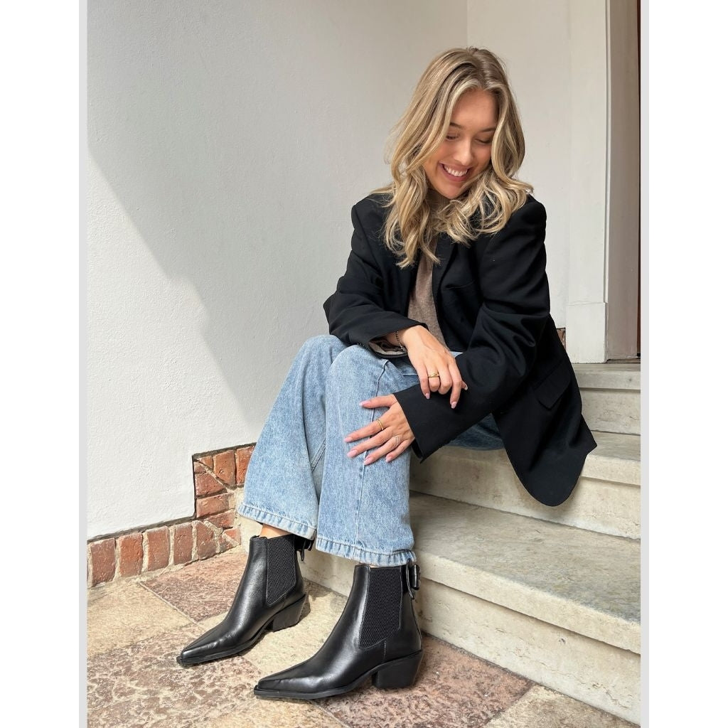 COPENHAGEN SHOES JUST THEN Boots 0001 BLACK