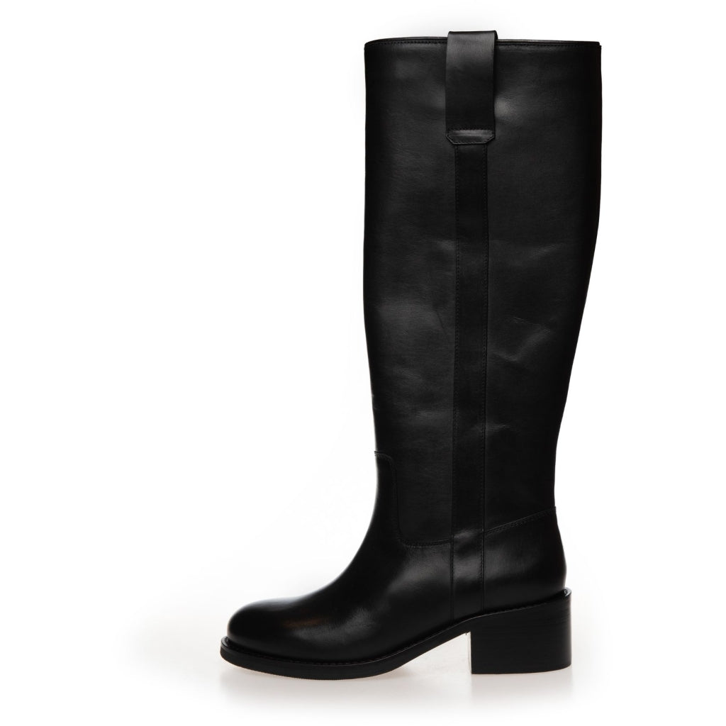 COPENHAGEN SHOES KEEP CALLING BLK. Long boot 0003 BLACK
