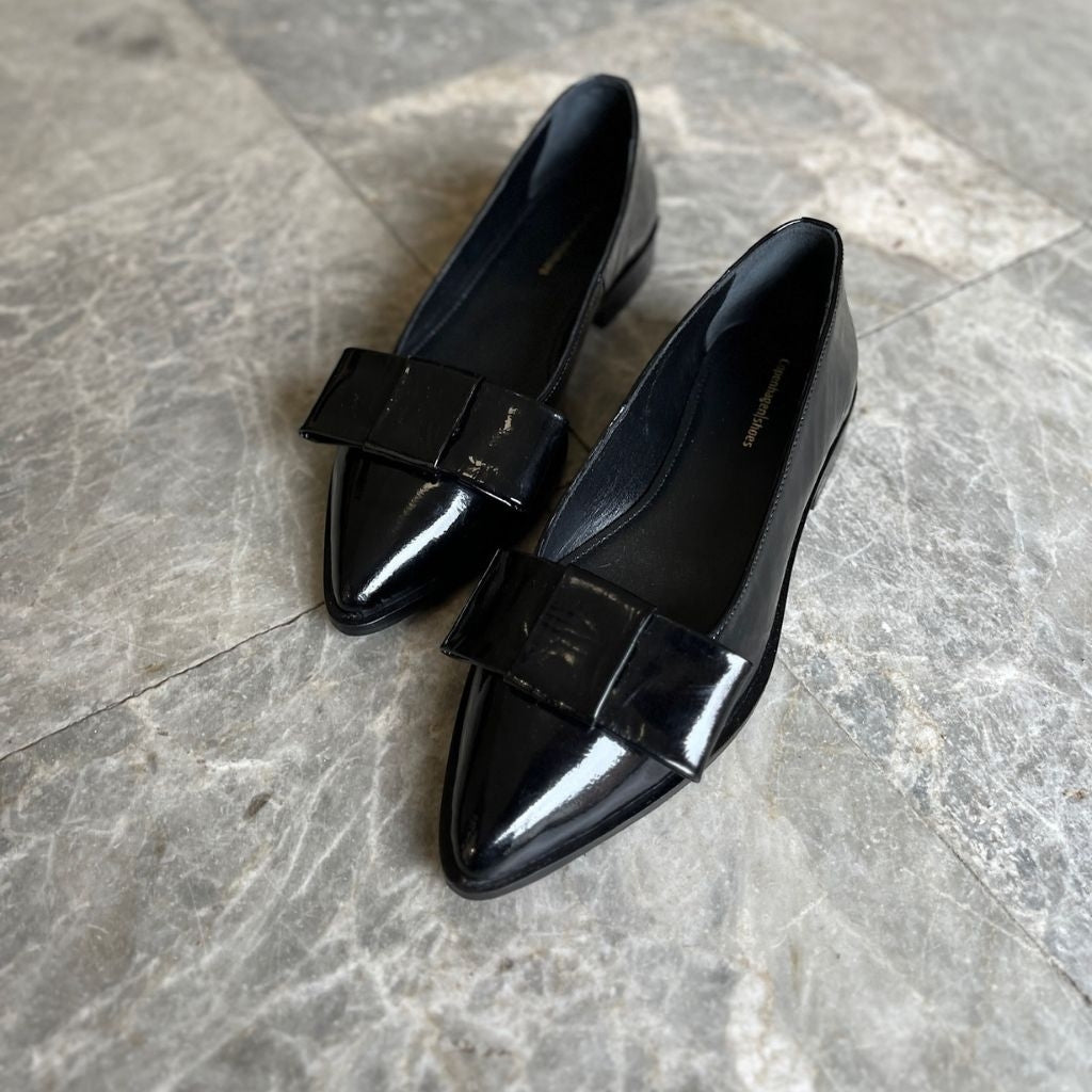 COPENHAGEN SHOES KEEP DREAMING PATENT Ballet flats 0001 BLACK