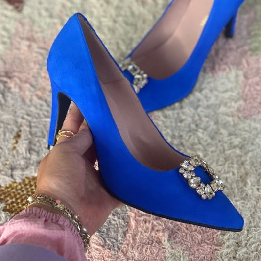 COPENHAGEN SHOES LA Stilettos 1202 ELECTRIC BLUE