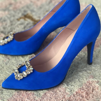 COPENHAGEN SHOES LA Stilettos 1202 ELECTRIC BLUE