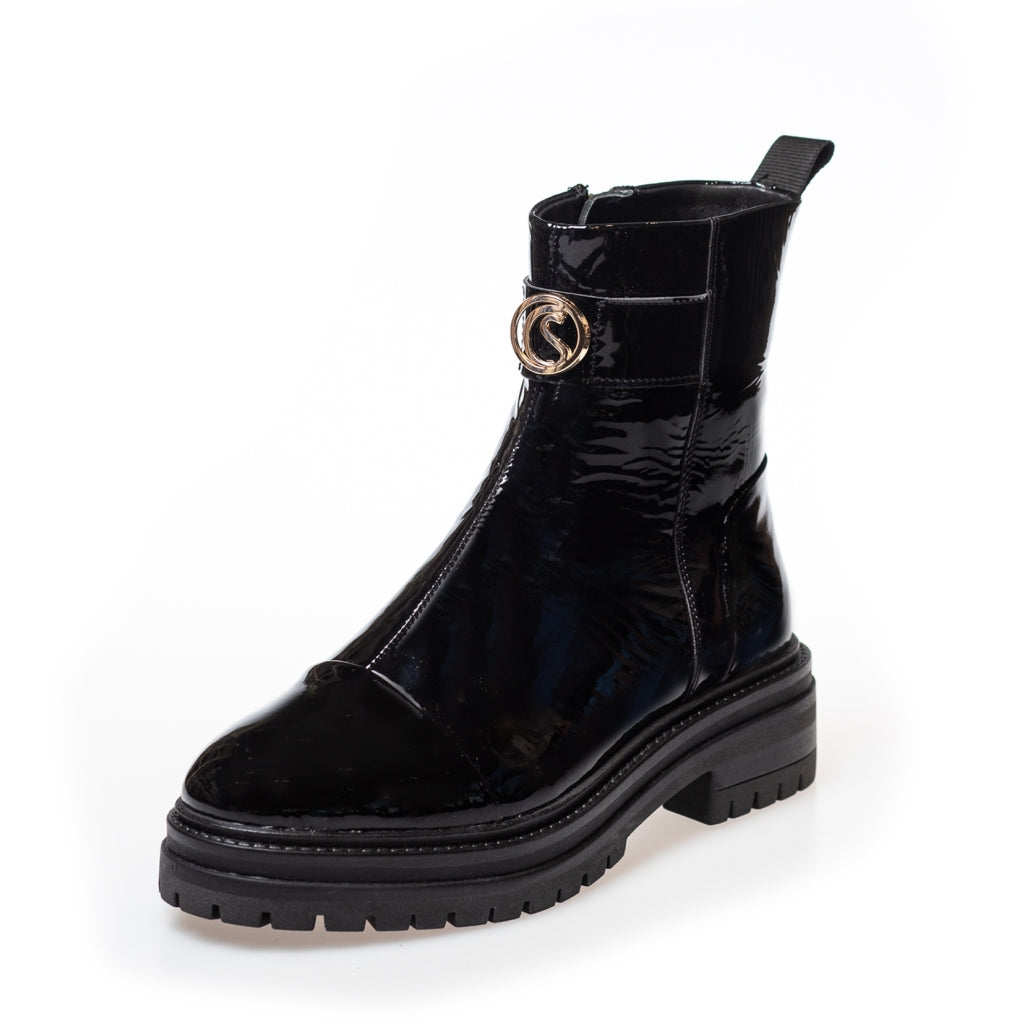 COPENHAGEN SHOES LADY BOSS PATENT Boots 038 Black patent