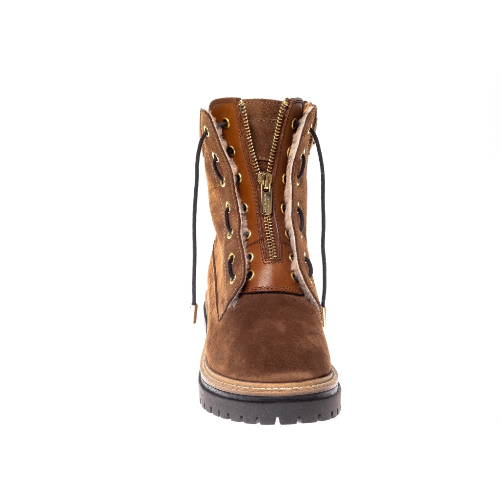 COPENHAGEN SHOES LEADER FUR Boots 112 Cognac