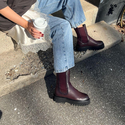 COPENHAGEN SHOES LEMON EDITION BORDEAUX Boots 2250 BORDEAUX (GRANATA)