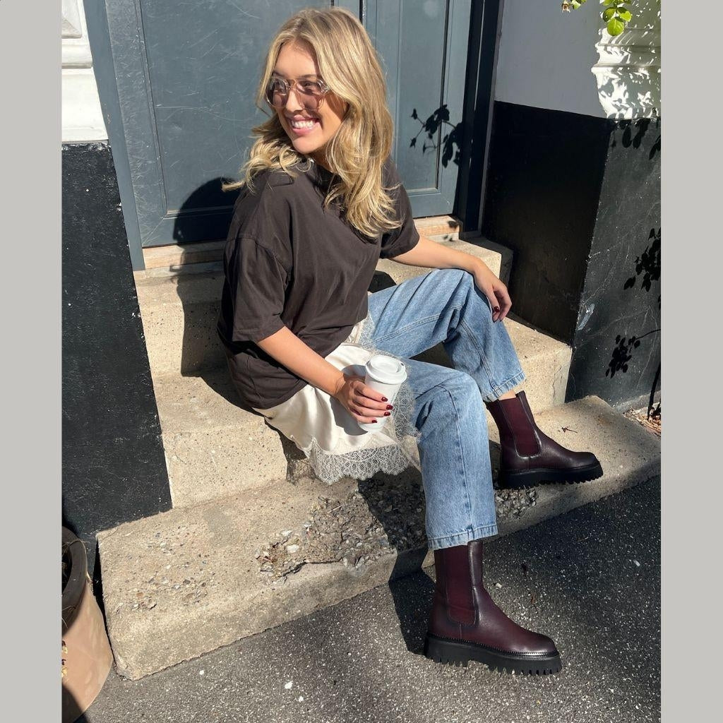 COPENHAGEN SHOES LEMON EDITION BORDEAUX Boots 2250 BORDEAUX (GRANATA)