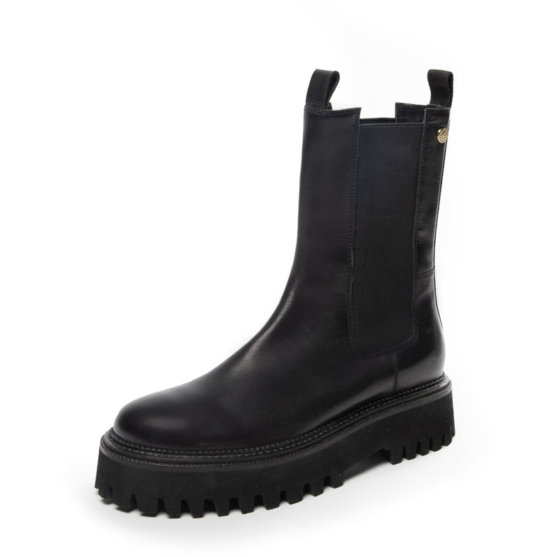 COPENHAGEN SHOES LEMON (PLAIN COLOR) Boot 001 Black