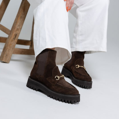 COPENHAGEN SHOES LETS MOVE S Boots 0012 BROWN