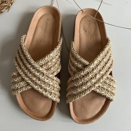 COPENHAGEN SHOES LIKE MALDIVES Slippers 0002 BEIGE