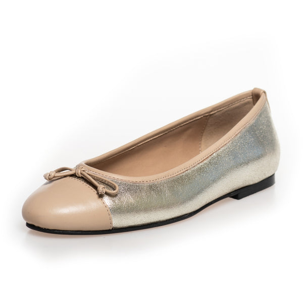 COPENHAGEN SHOES LIKE MOVING - GOLD/NUDE Ballet flats 0033 GOLD/NUDE
