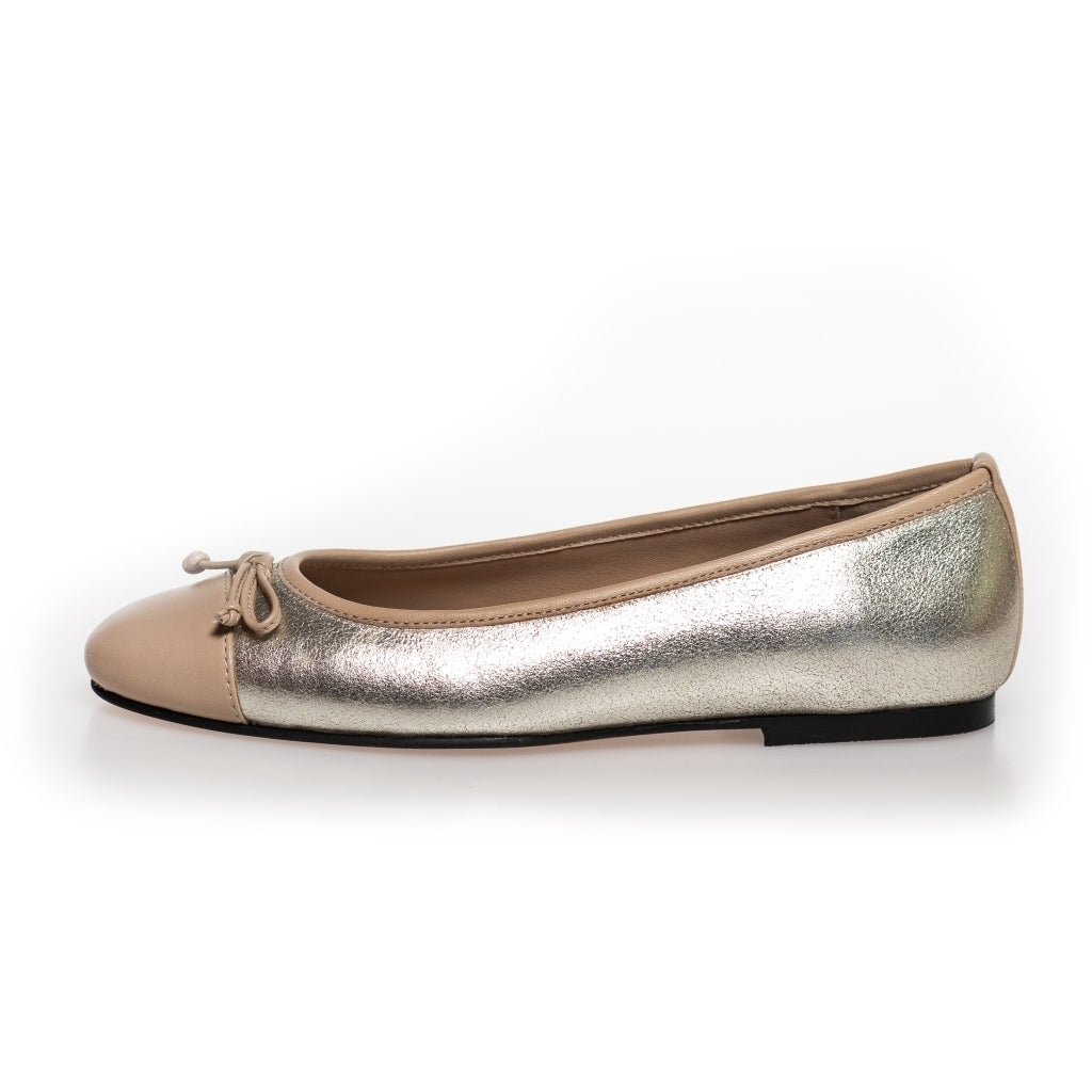 COPENHAGEN SHOES LIKE MOVING - GOLD/NUDE Ballet flats 0033 GOLD/NUDE