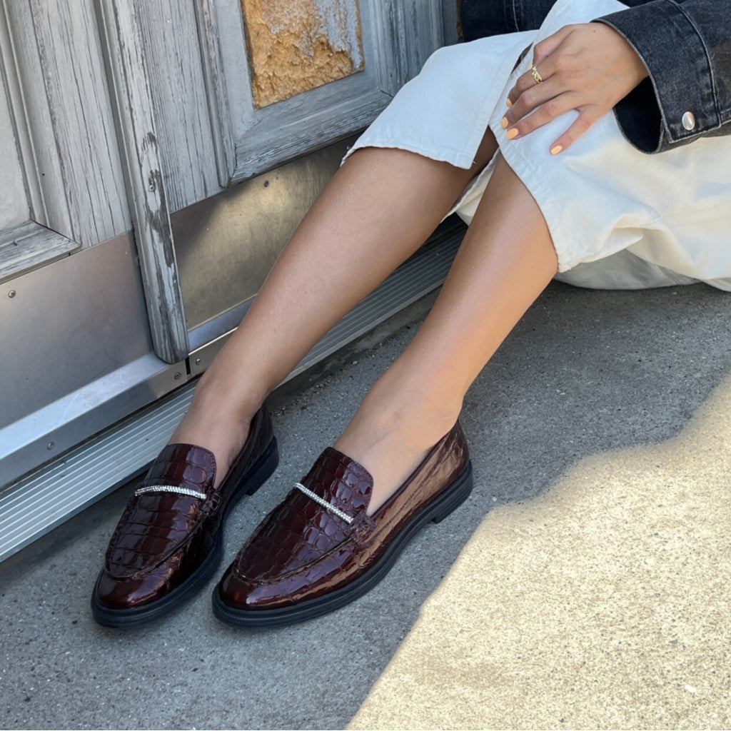 LOAFERS LOVELY Bordo