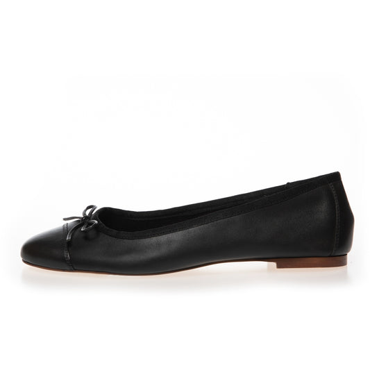 COPENHAGEN SHOES LOVELY Ballet flats 510 Black plain