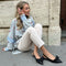 COPENHAGEN SHOES LOVE ALWAYS - PATENT Ballet flats 038 Black patent