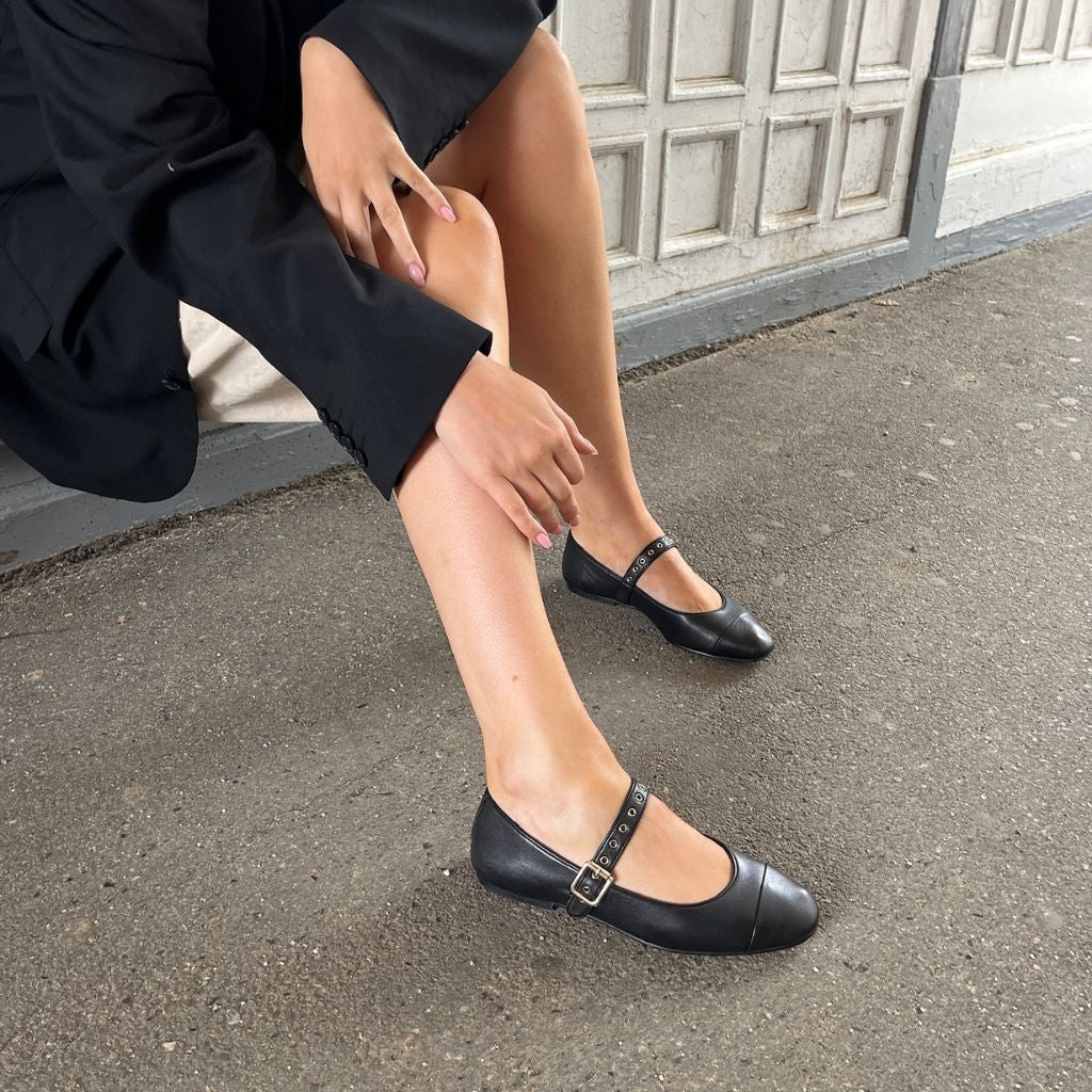 COPENHAGEN SHOES LOVE AND DREAMS Ballet flats 0001 BLACK