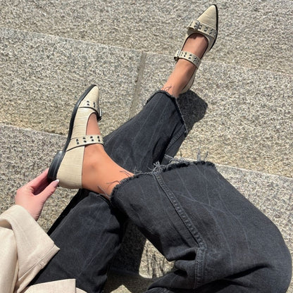 COPENHAGEN SHOES LOVE AND ENERGY BEIGE CR Ballet flats 0002 BEIGE