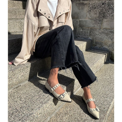 COPENHAGEN SHOES LOVE AND ENERGY BEIGE CR Ballet flats 0002 BEIGE