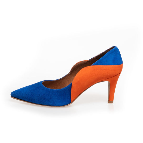 Grace Orange Embellished Heels – All Occasions Closet
