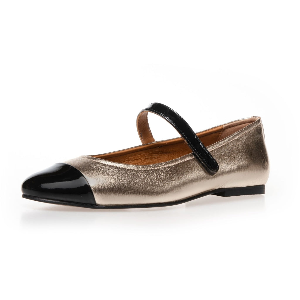 COPENHAGEN SHOES LOVE FOR A REASON GOLD Ballet flats 0051 GOLD