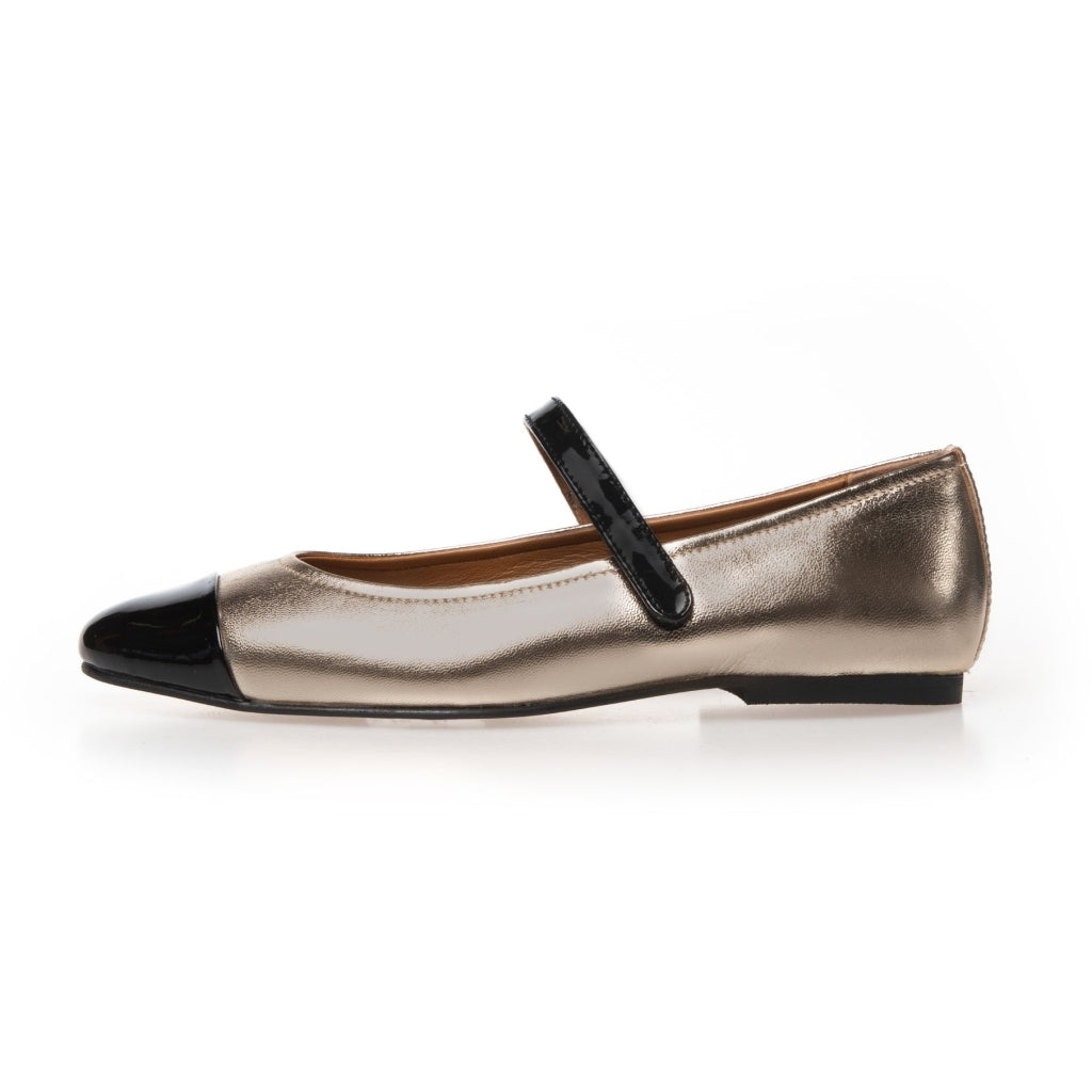 COPENHAGEN SHOES LOVE FOR A REASON GOLD Ballet flats 0051 GOLD