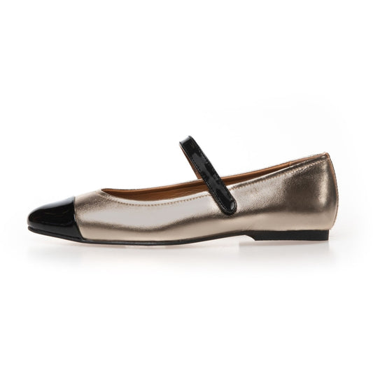 COPENHAGEN SHOES LOVE FOR A REASON GOLD Ballet flats 0051 GOLD