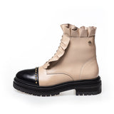 Copenhagen Shoes by Josefine Valentin LOVE ME MULTI Boot 1205 BEIGE W/BEIGE
