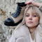 COPENHAGEN SHOES LOVE ME MULTI Boots 1206 BEIGE W/BLACK