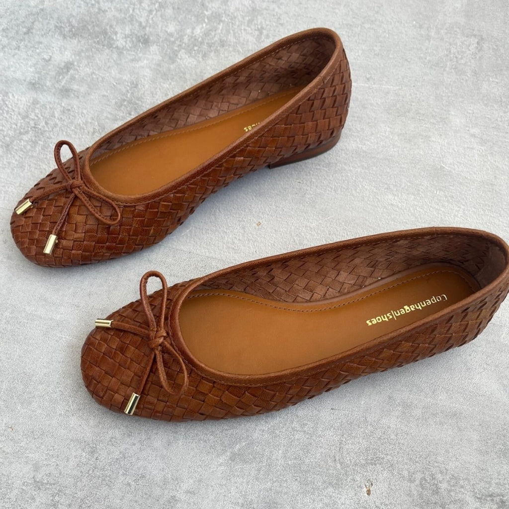 COPENHAGEN SHOES LUCIE Ballet flats 0241 COGNAC