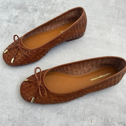COPENHAGEN SHOES LUCIE Ballet flats 0241 COGNAC