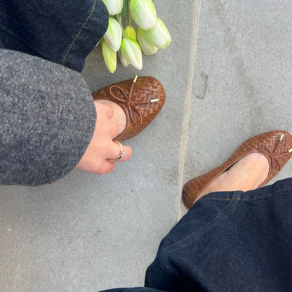 COPENHAGEN SHOES LUCIE Ballet flats 0241 COGNAC