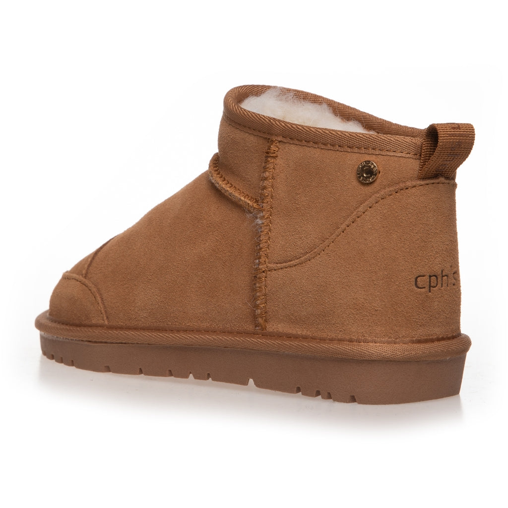 COPENHAGEN SHOES LUCKY ME LOW Boots 0138 CAMEL