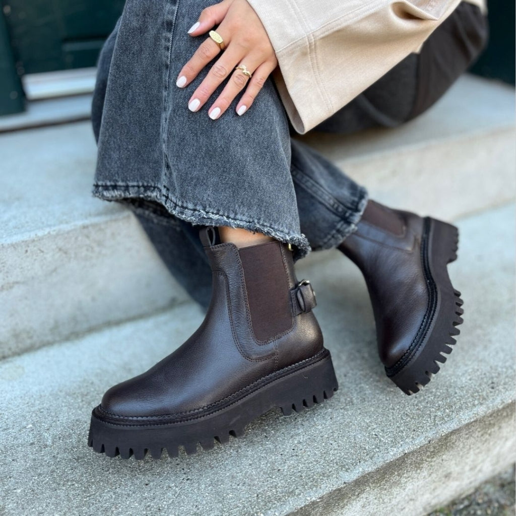 COPENHAGEN SHOES MAGIC MOMENT Boots 847 Dark Brown