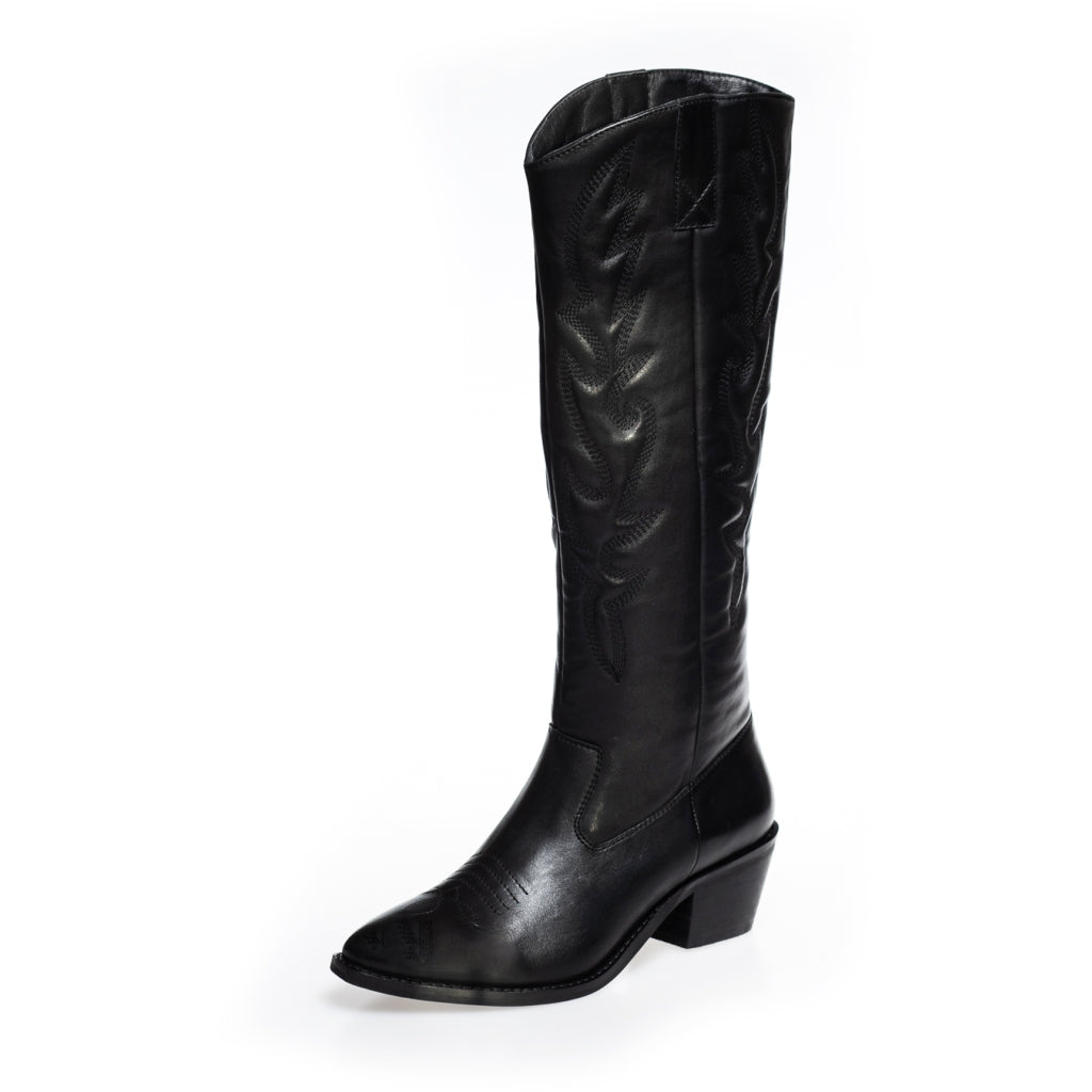 COPENHAGEN SHOES MAKE A WISH Long boot 0001 BLACK