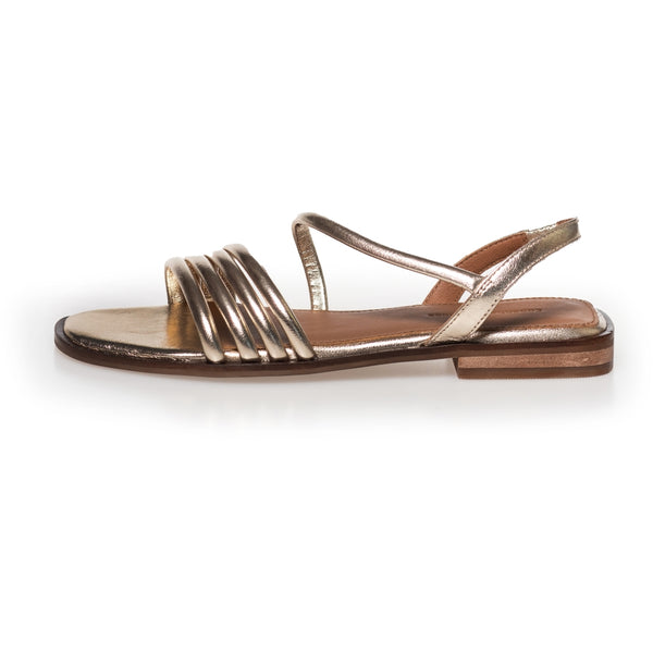 COPENHAGEN SHOES ME AND YOU - GOLD Sandals 371 PLATINO