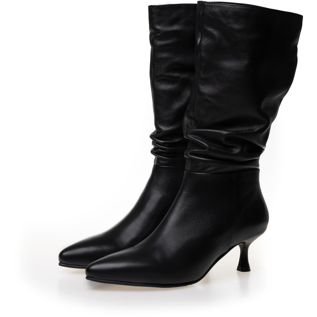 COPENHAGEN SHOES MINE Long boot 0001 BLACK