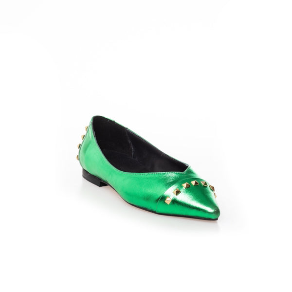 Copenhagen Shoes by Josefine Valentin MOMENTS OF LIFE Loafer 0027 GREEN