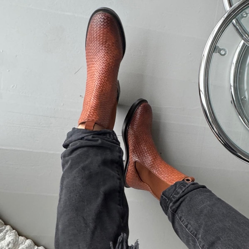 COPENHAGEN SHOES MOVEMENT Boots 0241 COGNAC